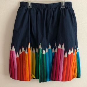 SALE ModCloth by Fervor Colored Pencil Skirt